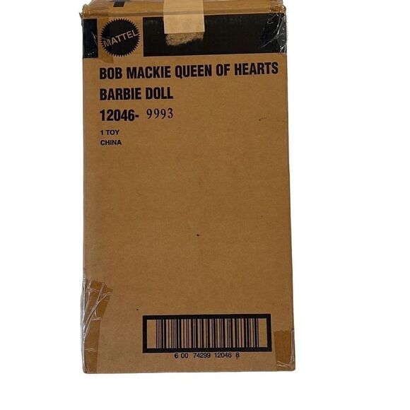 Bob Mackie Mattel Queen Of Hearts Barbie 1994 New - Picture 4 of 5